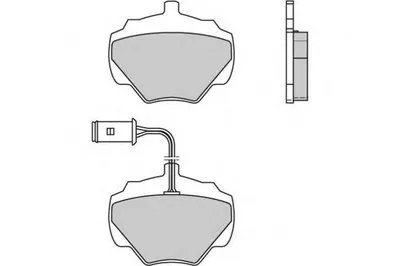 Комплект тормозных колодок, дисковый тормоз E.T.F. купить