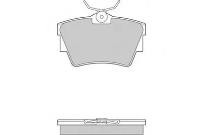 Комплект тормозных колодок, дисковый тормоз E.T.F. купить