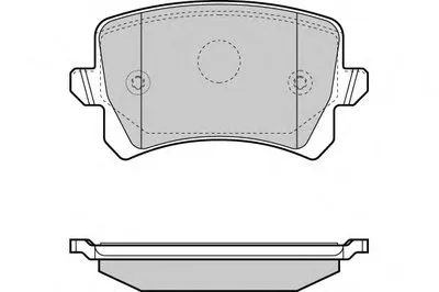 Комплект тормозных колодок, дисковый тормоз E.T.F. купить