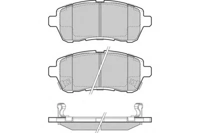 Комплект тормозных колодок, дисковый тормоз E.T.F. купить