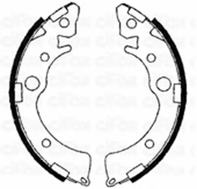 Комплект тормозных колодок CIFAM купить