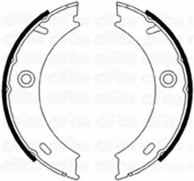 Комплект тормозных колодок, стояночная тормозная система CIFAM купить