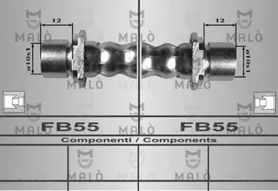 Тормозной шланг MALÒ купить