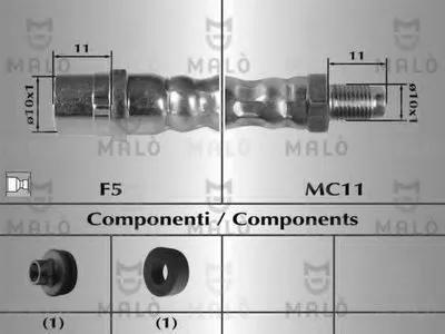 Тормозной шланг MALÒ купить