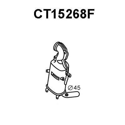 Сажевый / частичный фильтр, система выхлопа ОГ VENEPORTE купить