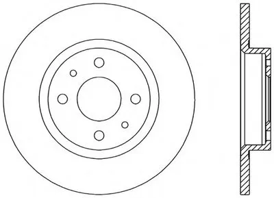 Тормозной диск ADAPTIVE OPEN PARTS купить