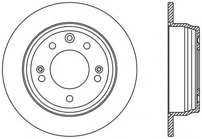 Тормозной диск ADAPTIVE OPEN PARTS купить