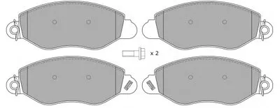 Комплект тормозных колодок, дисковый тормоз FREMAX купить