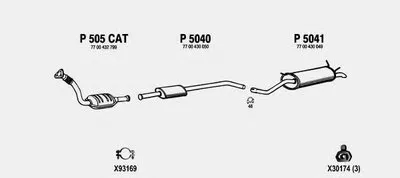 Система выпуска ОГ FENNO купить