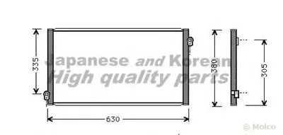 Конденсатор, кондиционер ASHUKI купить