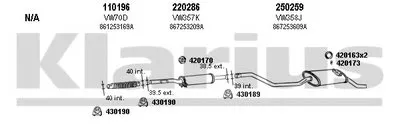 Система выпуска ОГ KLARIUS купить