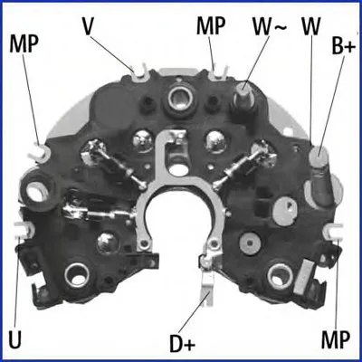 Выпрямитель, генератор Hueco HITACHI купить