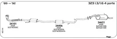 Система выпуска ОГ SIGAM купить