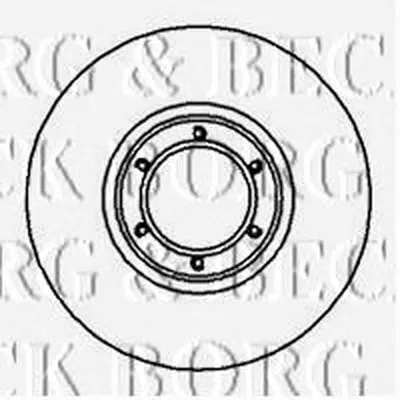 Тормозной диск BORG & BECK купить