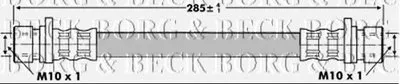 Тормозной шланг BORG & BECK купить