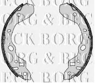 Комплект тормозных колодок BORG & BECK купить