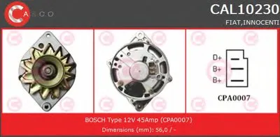 Генератор REMANUFACTURED SERIES CASCO купить