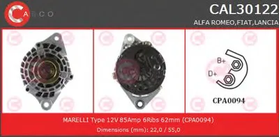 Генератор BRAND NEW SERIES CASCO купить