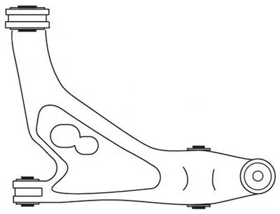 Рычаг независимой подвески колеса, подвеска колеса FRAP купить