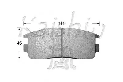 Комплект тормозных колодок, дисковый тормоз KAISHIN купить