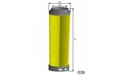 Воздушный фильтр MISFAT MISFAT купить