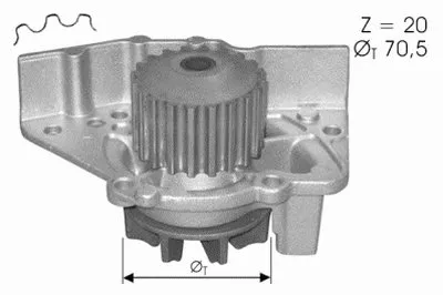 Водяной насос PROTECHNIC купить
