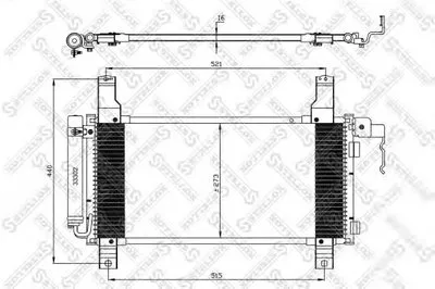 Конденсатор, кондиционер STELLOX купить
