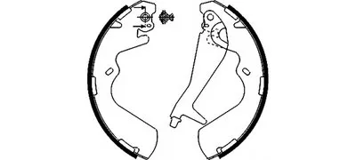 Комплект тормозных колодок HELLA PAGID купить