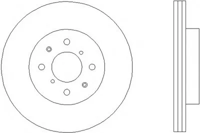 Тормозной диск PRO HELLA PAGID купить
