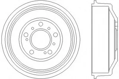 Тормозной барабан HELLA PAGID купить