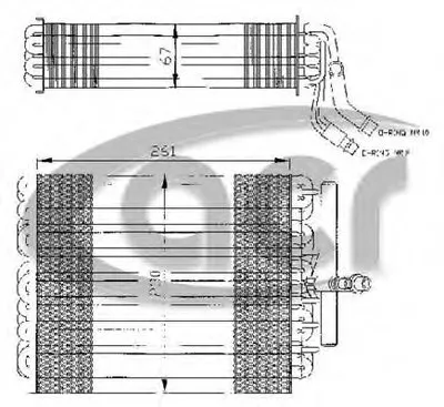 Испаритель, кондиционер ACR купить