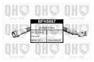 Тормозной шланг QUINTON HAZELL купить