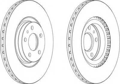 Тормозной диск PREMIER FERODO купить