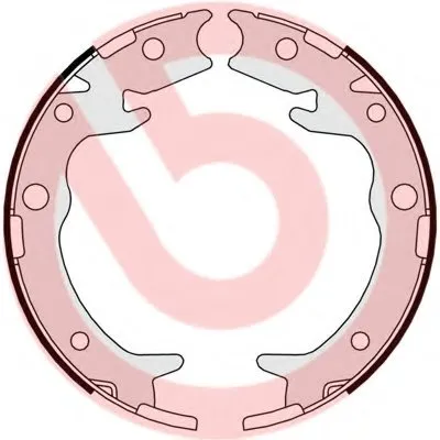 Комплект тормозных колодок, стояночная тормозная система BREMBO купить