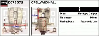 Тормозной суппорт Remanufactured REMY (Multiline) DELCO REMY купить