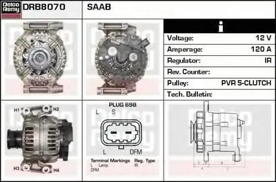 Генератор Remanufactured REMY (Light Duty) DELCO REMY купить