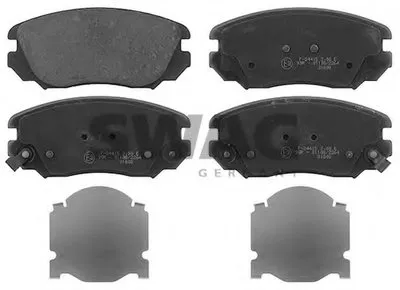 Комплект тормозных колодок, дисковый тормоз SWAG купить