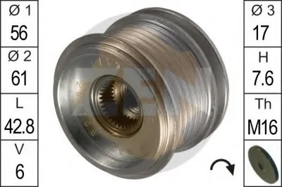 Механизм свободного хода генератора ERA купить