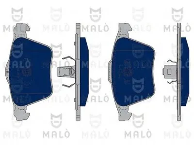 Комплект тормозных колодок, дисковый тормоз MALÒ купить
