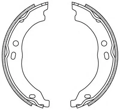 Комплект тормозных колодок ADVANCE OPEN PARTS купить