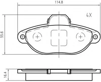 Комплект тормозных колодок, дисковый тормоз VEMA купить