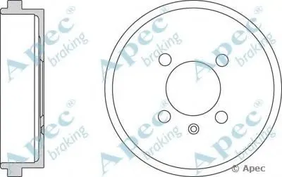 Тормозной барабан APEC braking купить