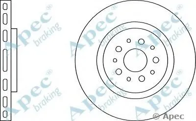 Тормозной диск APEC braking купить