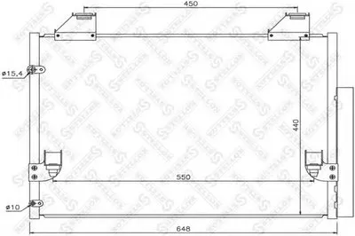 Конденсатор, кондиционер STELLOX купить