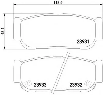 Комплект тормозных колодок, дисковый тормоз HELLA PAGID купить