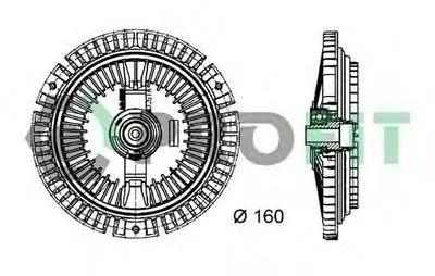 Сцепление, вентилятор радиатора PROFIT купить