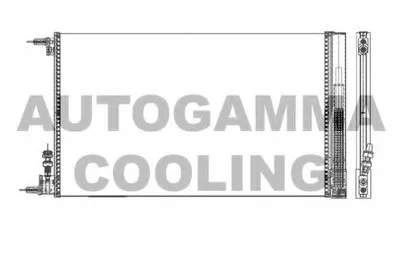 Конденсатор, кондиционер AUTOGAMMA купить