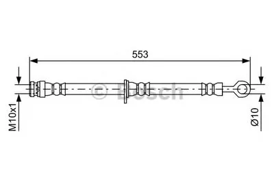 Тормозной шланг BOSCH купить