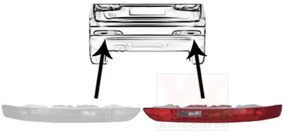 Задний фонарь VAN WEZEL купить