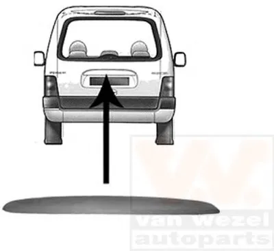 Обшивка, Задняя дверь VAN WEZEL купить